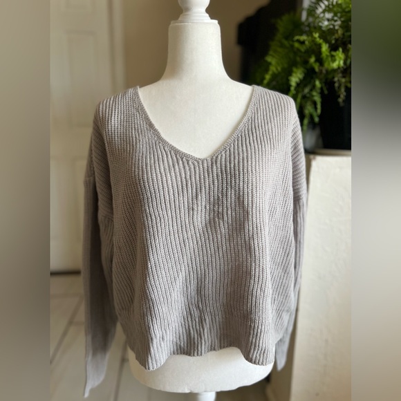 GRAY PEARL SWEATER - Picture 4 of 4